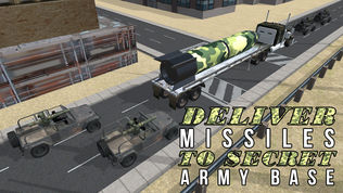 3D陆军货运卡车模拟器软件截图2
