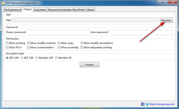 PDF Password Protect Free(PDF文件加密)下载