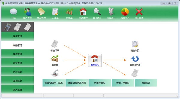 智方辉煌版汽车配件管理下载