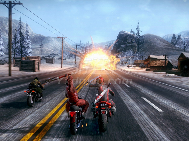 Road Redemption 中文版截图