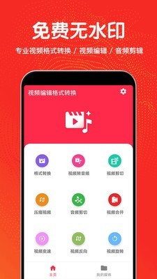 视频编辑格式转换软件截图0