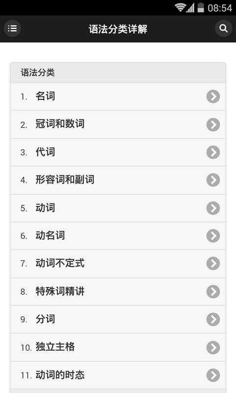 英语语法速查手册软件截图1