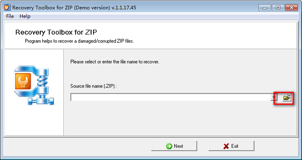 Recovery Toolbox for ZIP(ZIP文件修复工具)下载