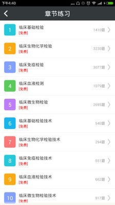 临床医学检验高级职称总题库软件截图1