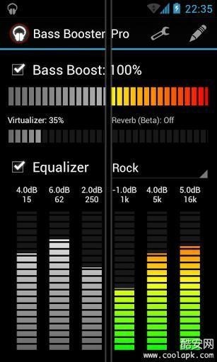 Bass Booster Pro(重低音)软件截图1