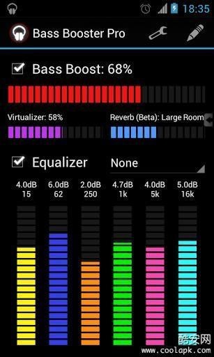 Bass Booster Pro(重低音)软件截图2