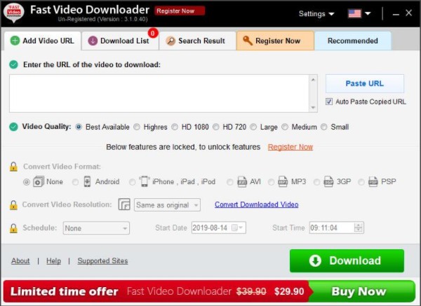 Fast Video Downloader(视频下载软件)下载