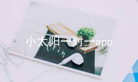 小太阳一对一app