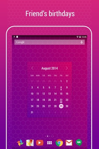 Month The Calendar Widget