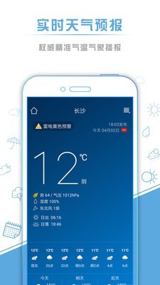 本地天气预报软件截图0