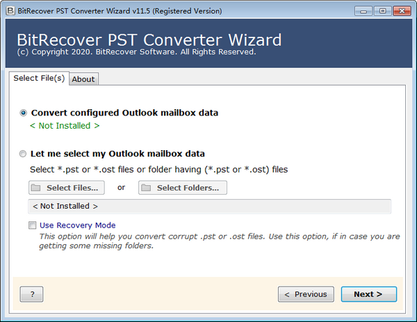 PST格式转换器(BitRecover PST Converter Wizard)下载