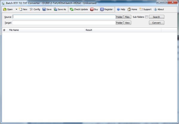 Batch RTF to TXT Converter下载