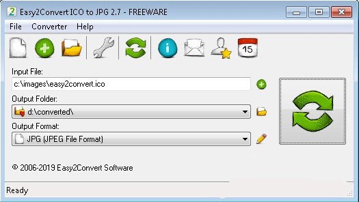 Easy2Convert ICO to JPG(ICO图标转JPG工具)下载
