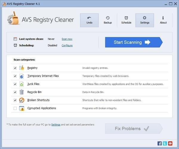 AVS Registry Cleaner(注册表垃圾清理软件)下载