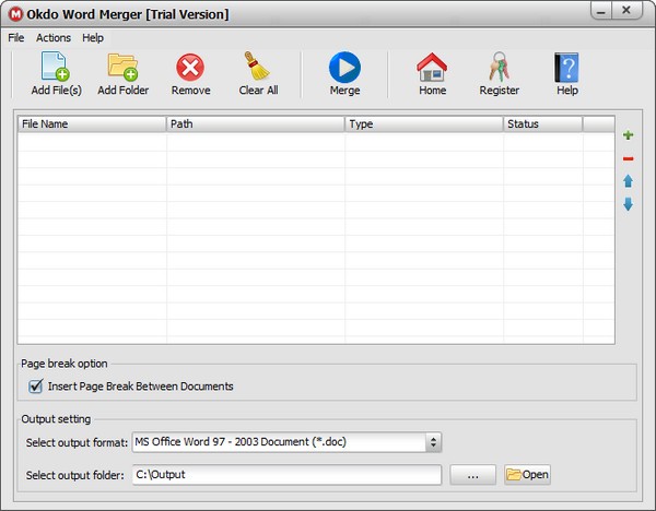 Okdo Word Merger(Word合并软件)下载
