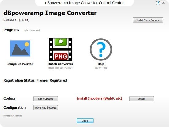 dBpoweramp Image Converter(图像转换软件)下载