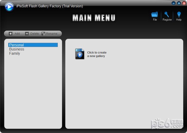 iPixSoft Flash Gallery Factory下载