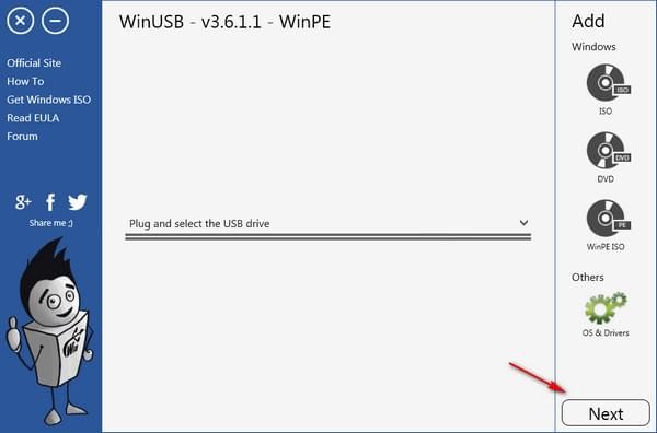 WinUSB(U盘启动盘制作工具)下载