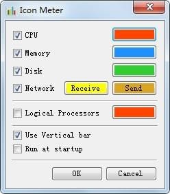 Icon Meter(任务栏监控软件)下载