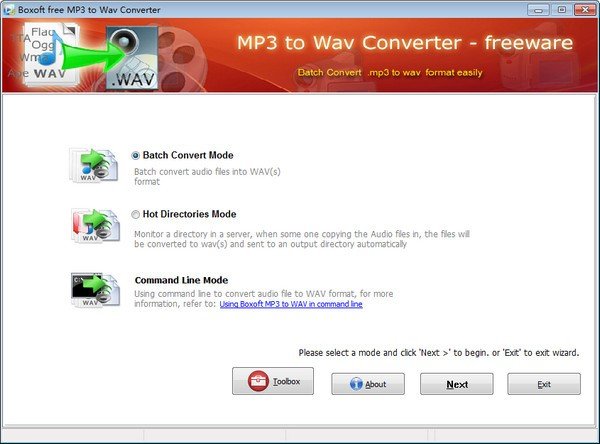 Boxoft MP3 to WAV Converter(MP3转WAV转换器)下载