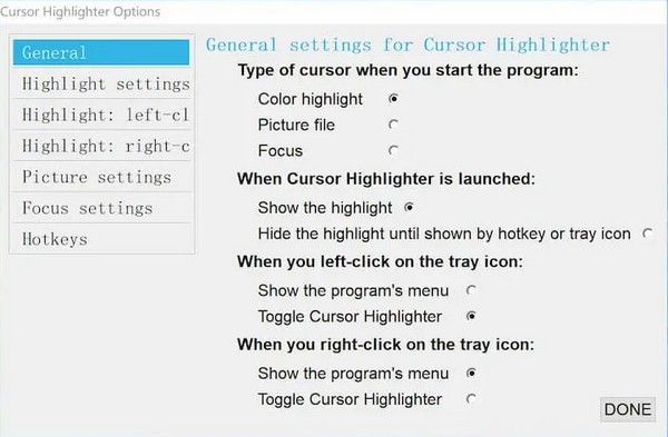 Cursor Highlighter(鼠标点击高亮显示工具)下载