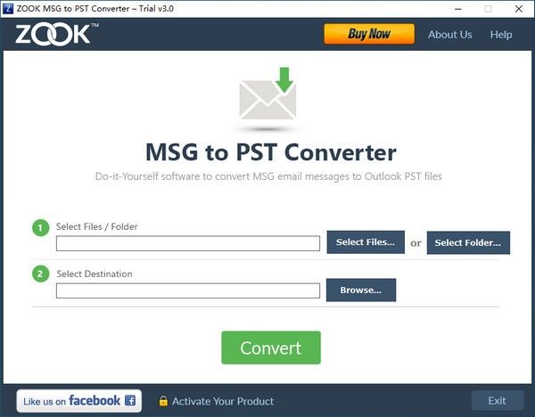 ZOOK MSG to PST Converter(MSG到PST转换器)下载