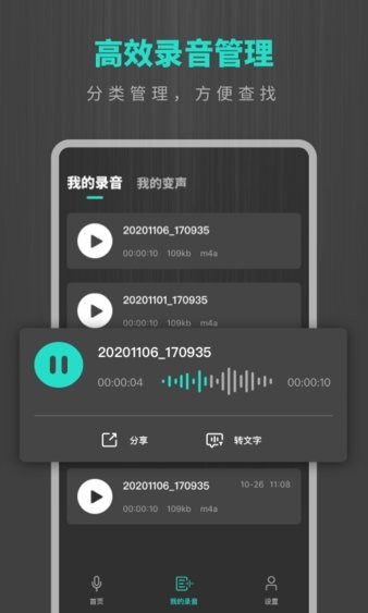 专业录音机软件截图1