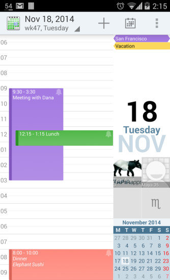 安卓日历软件软件截图2