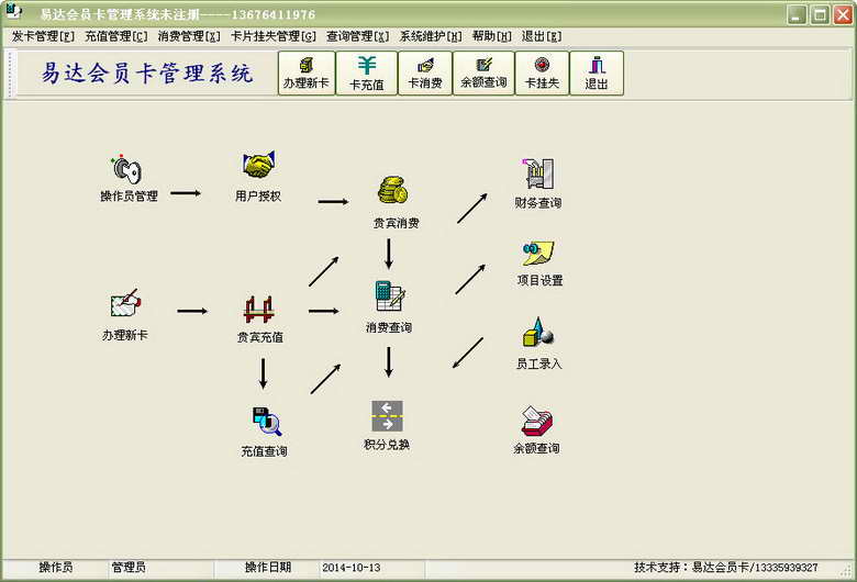 易达会员卡管理系统下载