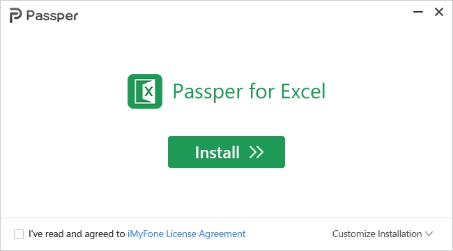 Excel密码解除工具(Passper for Excel)下载