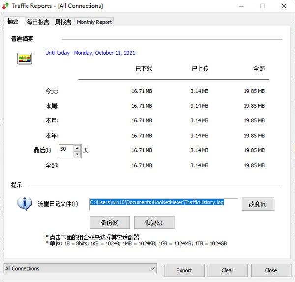 Net Meter(网络流量监控器)下载