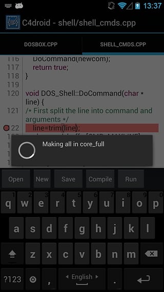 C4droid C++编译器软件截图2
