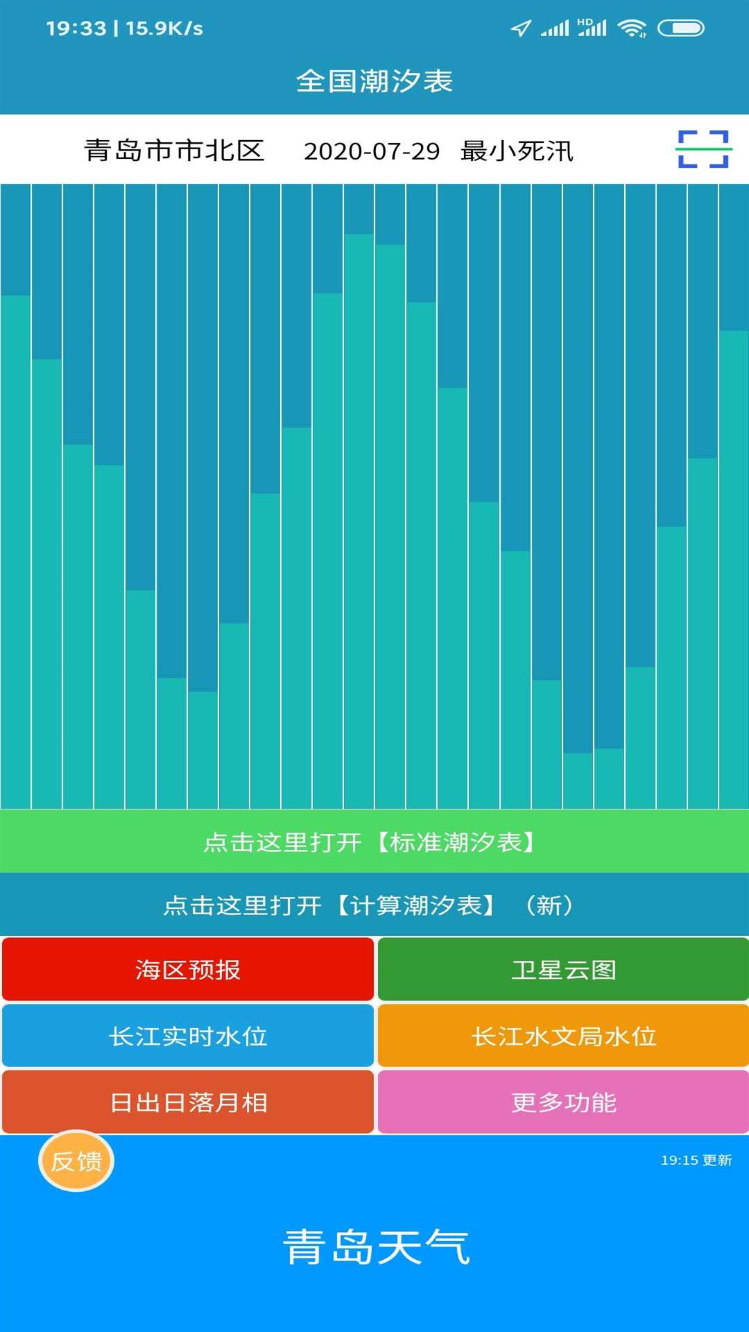 全国潮汐表2020软件截图0