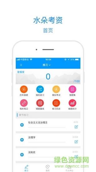 水朵考资软件截图0