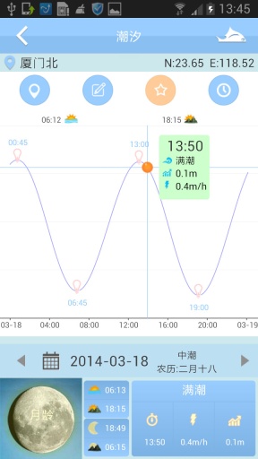 2019潮汐表查询软件软件截图0