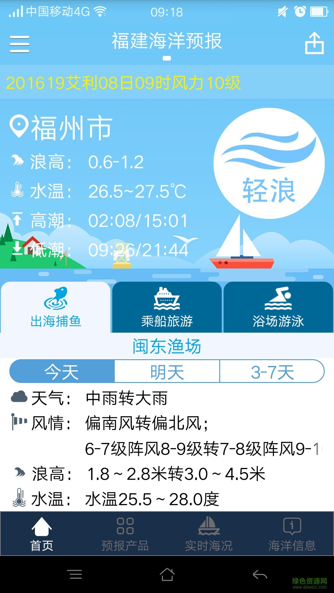 福建海洋预报手机版软件截图1