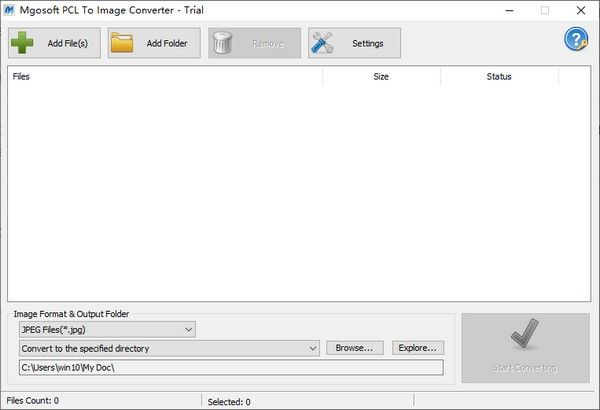 Mgosoft PCL To Image Converter(PCL转换工具)下载