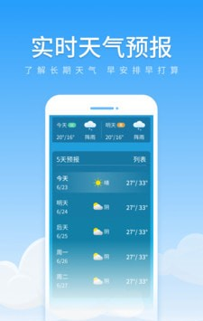 初夏天气通软件截图1