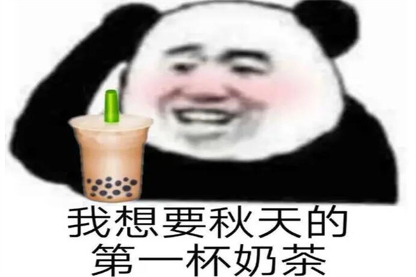 奶茶梗是什么意思?秋天的第一杯奶茶(表达爱意)