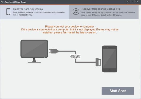 iSunshare iOS Data Genius(苹果数据恢复软件)下载