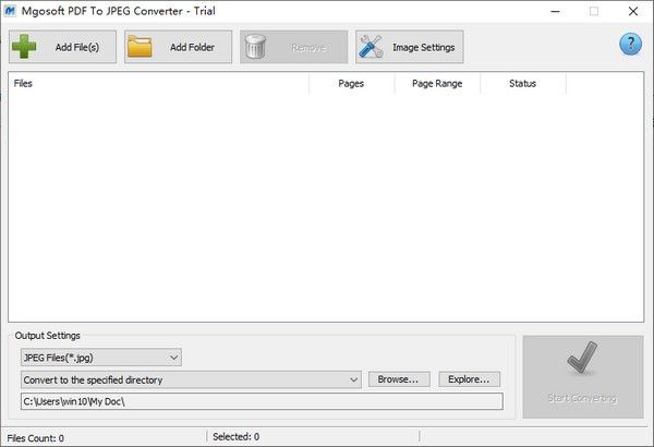 Mgosoft PDF To JPEG Converter(PDF转图片工具)下载