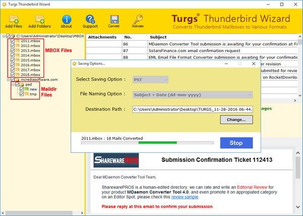 Turgs Thunderbird Wizard(Thunderbird转换工具)下载