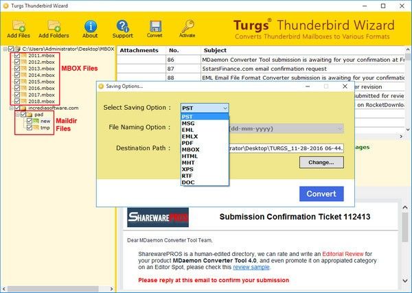 Turgs Thunderbird Wizard(Thunderbird转换工具)下载