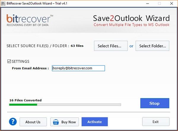 BitRecover Save2Outlook Wizard(Outlook文件转换工具)下载