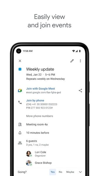 谷歌日历app(Google Calendar)软件截图2