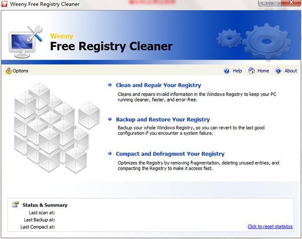 Weeny Free Registry Cleaner(注册表清理工具)下载