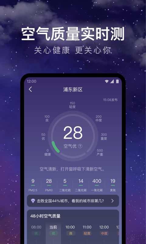 24小时天气预报软件软件截图2