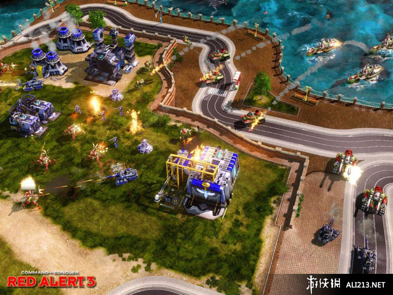 命令与征服之红色警戒III（Command And Conquer Red Alert 3）中英文通用版最新7项属性修改器V3修正版（V3中更新了边栏无限超级武器和无限技能功能）下载