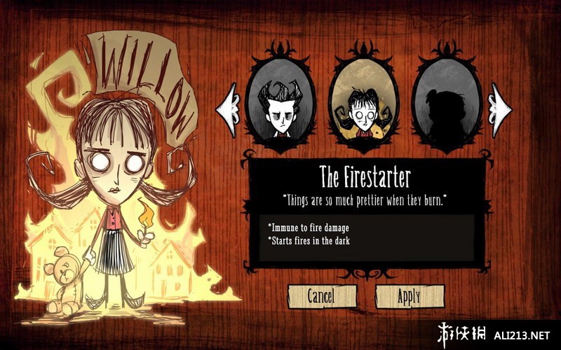 饥荒（Don’t Starve）试玩版六项修改器下载