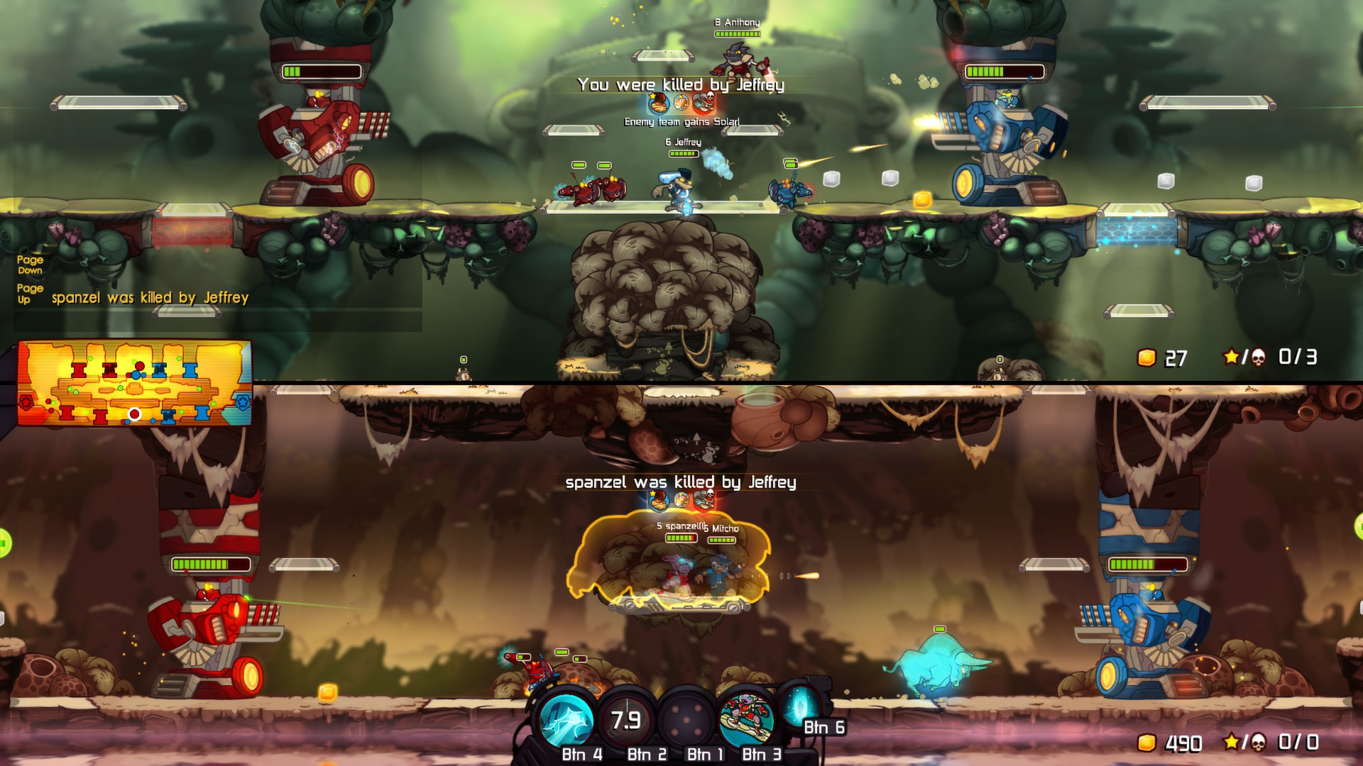 王牌英雄（Awesomenauts）v2.8.1五项修改器LinGon版下载